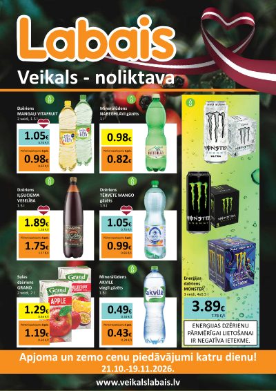 Labais: Labais akciju buklets